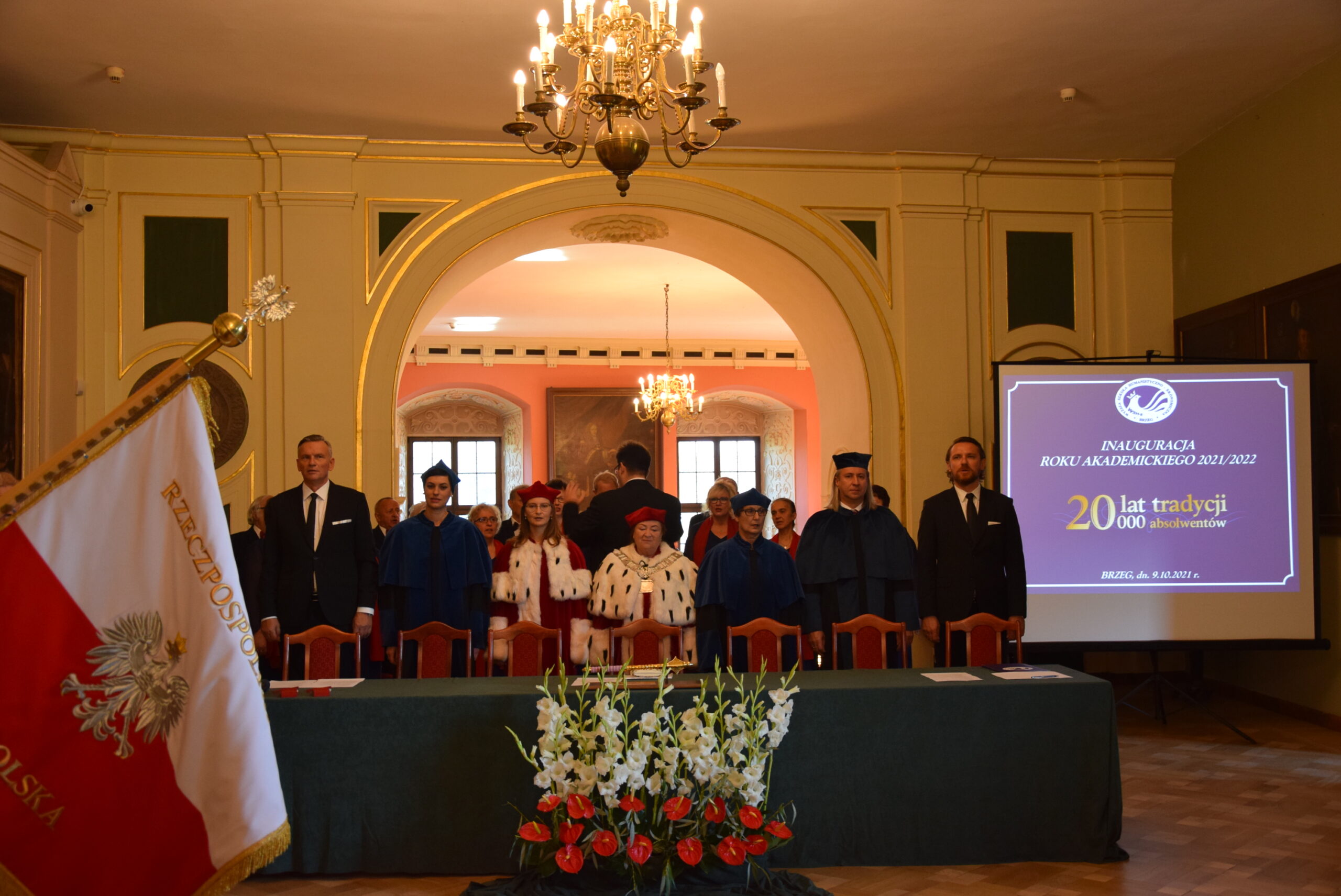 Inauguracja nowego roku akademickiego 2021/2022 – jubileusz XX-lecia WSHE w Brzegu